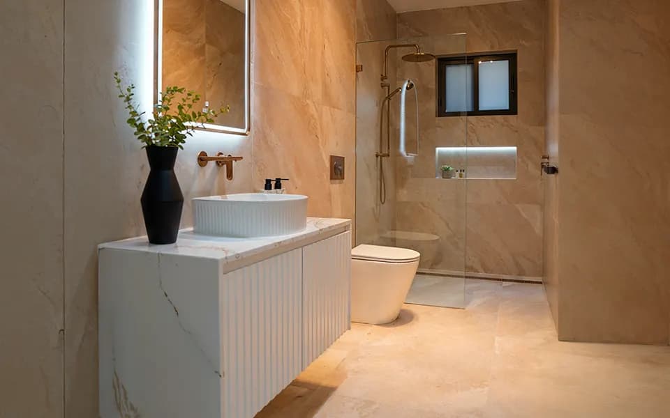 Bathroom renovations